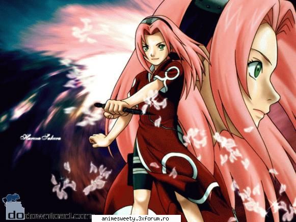 sakura haruno poze cu naruto