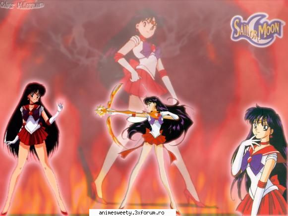 sailor mars - nu prea imi place de ea ca se ia de usagi sar voi - ~sailor moon~